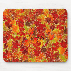Glitterfall/Herbstrückgänge Mousepad