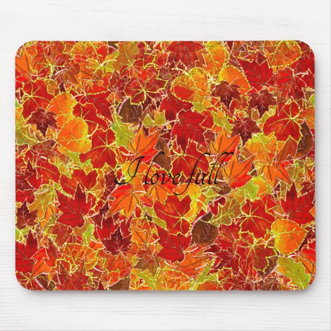 Glitterfall/Herbstrückgänge Mousepad (Vorne)