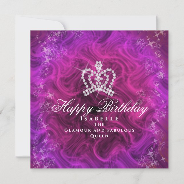 Glittering Crown Red Magenta (Vorderseite)