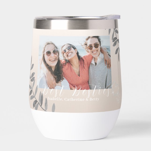 Glittering Hearts Besties Foto (Links)