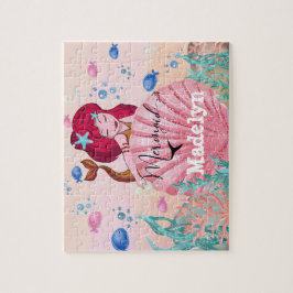 🧜 ‍ ♀️ Glittering Meerjungfrau unter dem Individu Puzzle