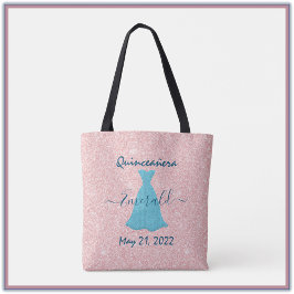 Glittering Quinceanera Gedenktasche