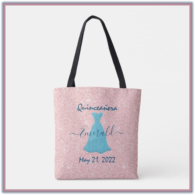 Glittering Quinceanera Gedenktasche (Von Creator hochgeladen)