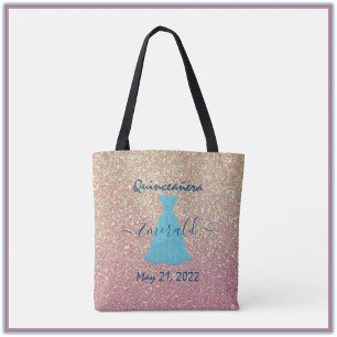 Glittering Quinceanera Gedenktasche