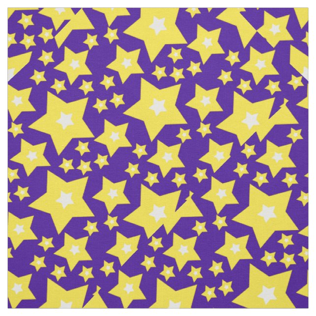 Glittering Shinning Stars Stoff (Muster)