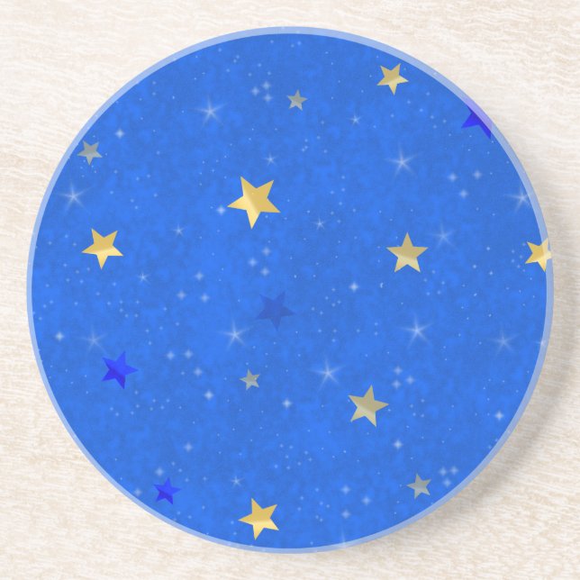 Glitternstar celestie sandstein untersetzer (Vorne)