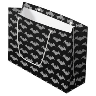 Glittery Bat Halloween Große Geschenktüte