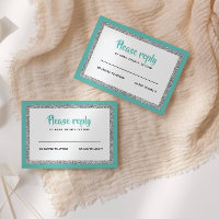 Glittery Bat Mitzvah, Tee und Silber