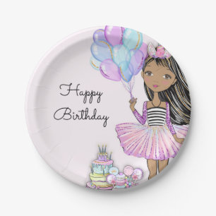 Glittery Birthday American Girl Unicorn P Pappteller