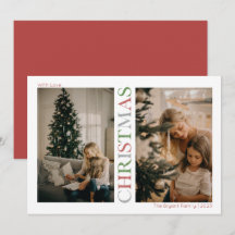 Glittery Christmas Red Foto