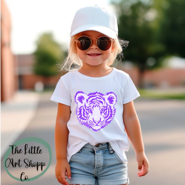 Glittery Coquette Bow Louisiana Football Tshirt (Von Creator hochgeladen)