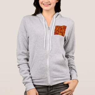 Glittery Fall Maple Blätter Hoodie