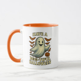 Glittery Ghost "Habe ein wunderschönes Halloween" Tasse