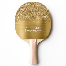 Glittery Gold Glam Name