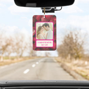 Glittery Liebe Meine Freunde teilen Autolufterfrischer