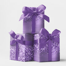 Glittery Light Lila Glam