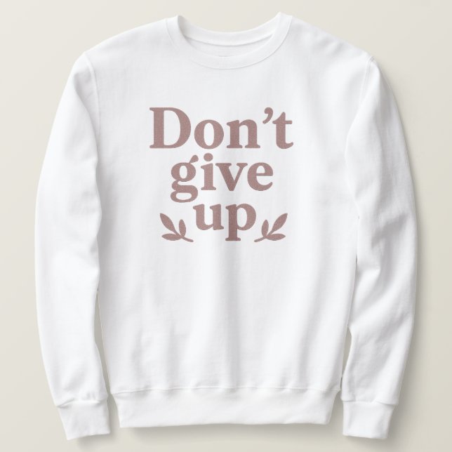 Glittery Perstanz T - Shirt (Design vorne)