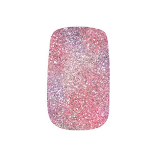 Glittery Princess Nail Art Minx Nagelkunst