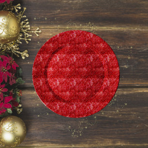 Glittery Red Decoupage Tissue Paper Seidenpapier