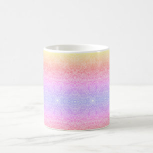 Glittery Sequinspitze-Muster-Tasse Kaffeetasse