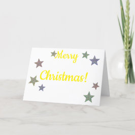 Glittery Stars Weihnachten