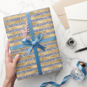 Glitz Alte Lila Glitzer Geschenkpapier