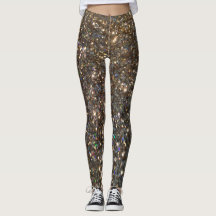 Glitz-Glitzer-GoldLeggings!