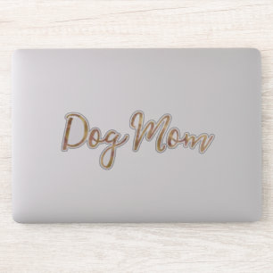 Glitz Hund Mama Aufkleber