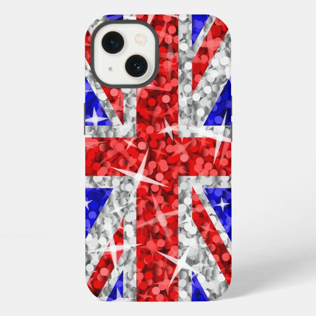 Glitz UK iPhone-Hülle iPhone Hülle (Rückseite)