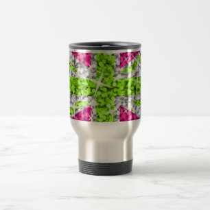Glitz UK Lime Green Tasse