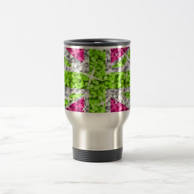 Glitz UK Lime Green Tasse (Mittel)