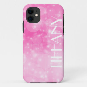 Glitz Weihnachten heißrosa Geburtstagsfeier Case-Mate iPhone Hülle
