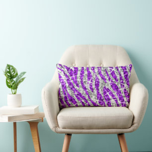 Glitz Zebra Lendenkissen
