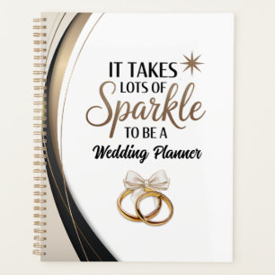 Glitz-Zitat-Geschenk für Hochzeitsplaner Planer