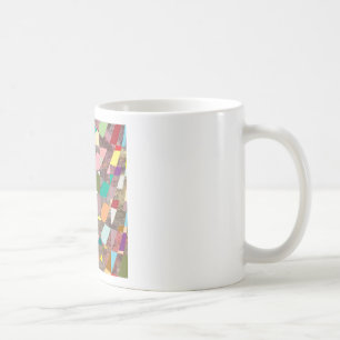Glitzer abstrakt Colors Tasse