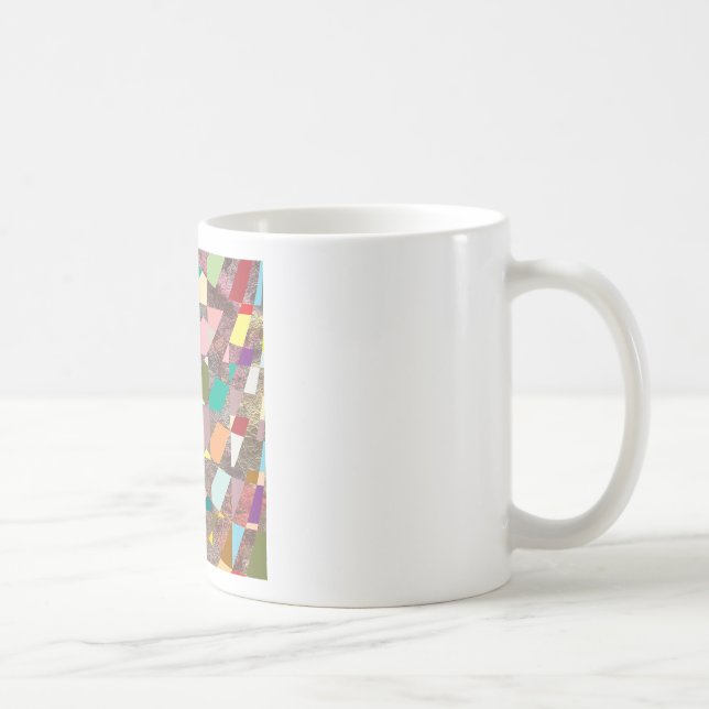 Glitzer abstrakt Colors Tasse (Rechts)