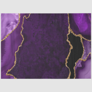Glitzer Agate für lila Imitate Seidenpapier