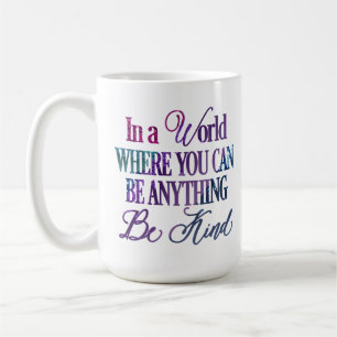 Glitzer "aquamarin & blau" Inspiration Zitat Kaffeetasse