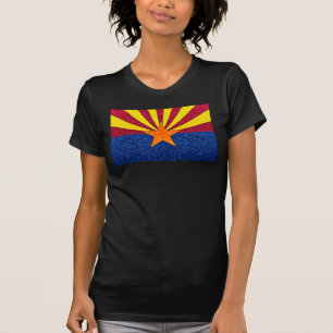 Glitzer Arizona Fahnenhemd T-Shirt