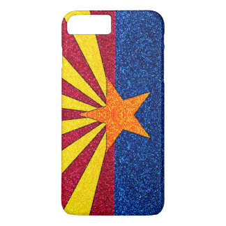 Glitzer Arizona Flag iPhone 7 Fall Case-Mate iPhone Hülle