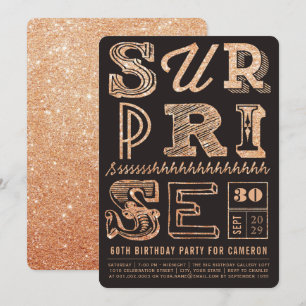 Glitzer Art Deco Party zum Entspannen Einladung