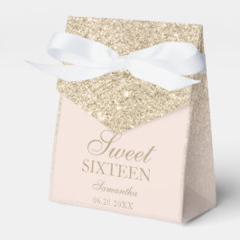 Glitzer aus leichtem Gold, rosa ombre Glitzern Swe Geschenkschachtel