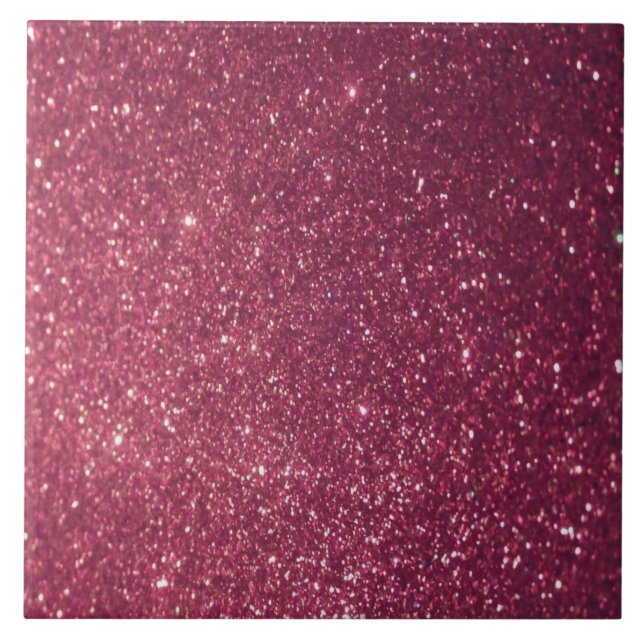 Glitzer aus Rotmetall Fliese (Vorderseite)