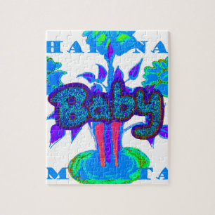 Glitzer Baby Hakuna Matata gifts.pnng Puzzle
