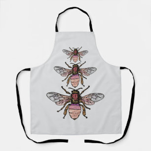Glitzer-Bienen Schürze