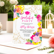 Glitzer boho fett blumengeschmückt Foto Abschluss