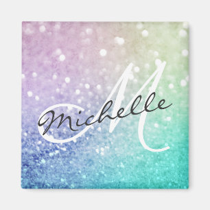 Glitzer Bokeh Glamour Elegant Magnet