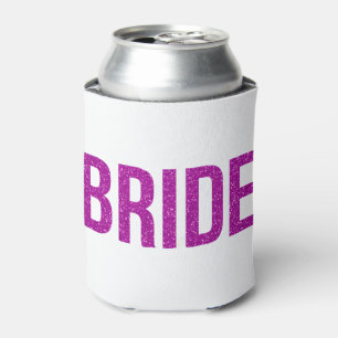 Glitzer Bride Pink Dosenkühler