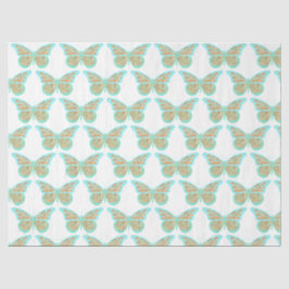 Glitzer Butterflies Serie Design 11 Seidenpapier