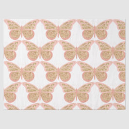 Glitzer Butterflies Serie Design 1 Seidenpapier